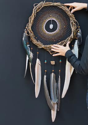 Earth Tones Dream Catcher