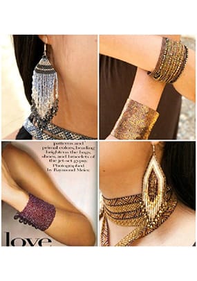 Huichol Earrings Bracelets