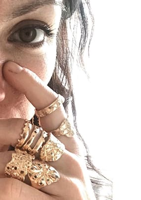 Loren Lewis Cole Gold Rings